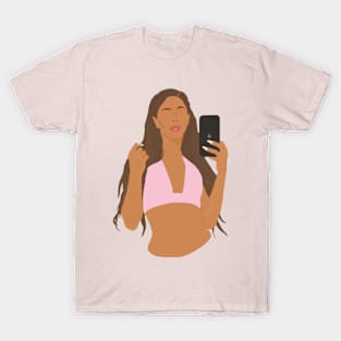 Tini Stoessel - Digital Portrait T-Shirt